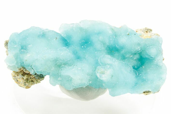 Glistening Sky-Blue Hemimorphite - Congo #366091